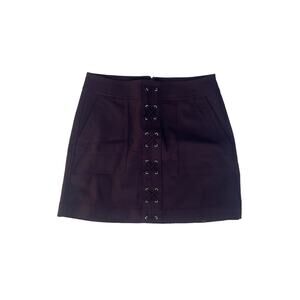 Express Women's Size 2 Lace Up Front Mini Skirt #3162